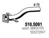 IVECO 500331116 Exhaust Pipe